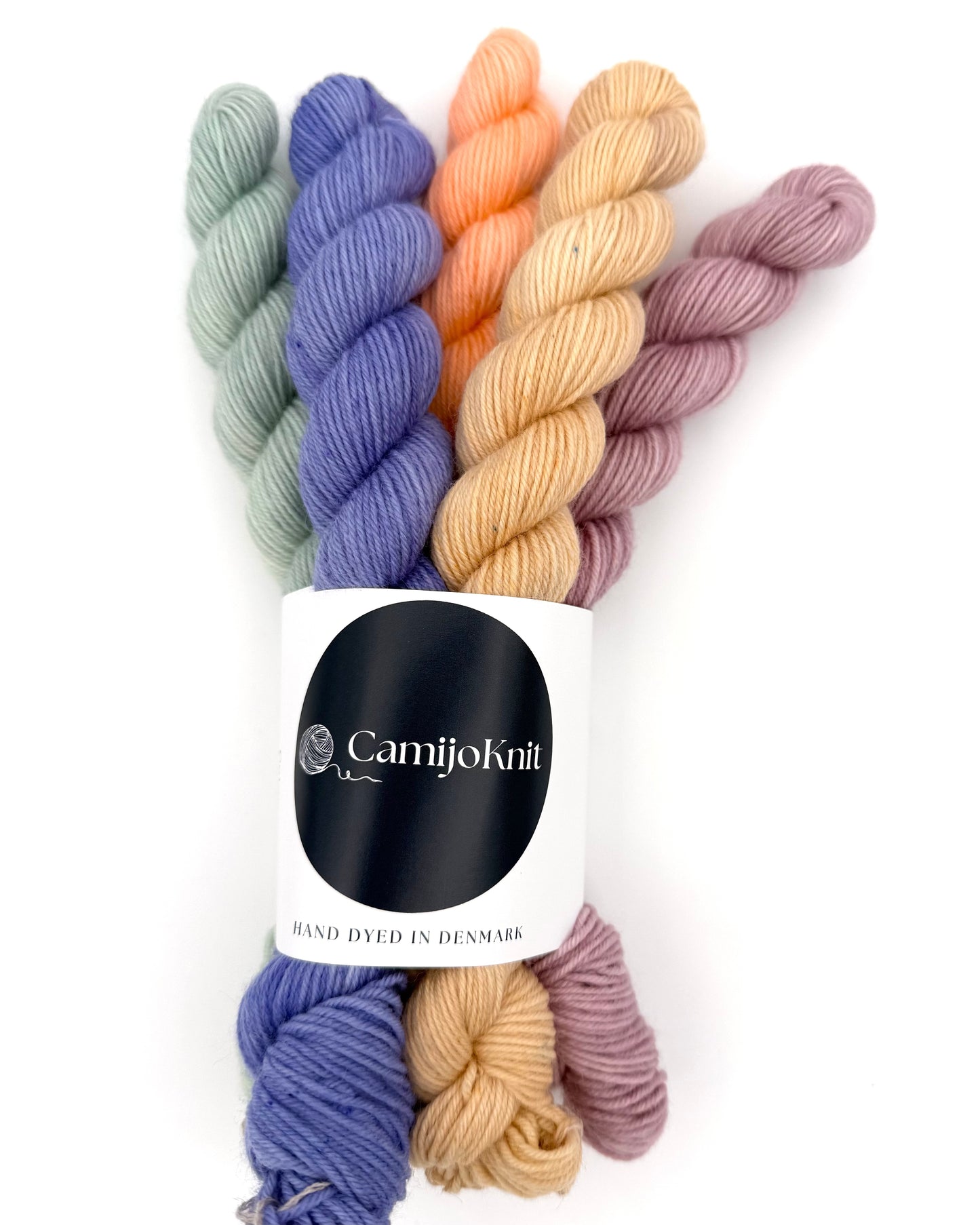 CamijoKnit 5 mini skein set, Sock