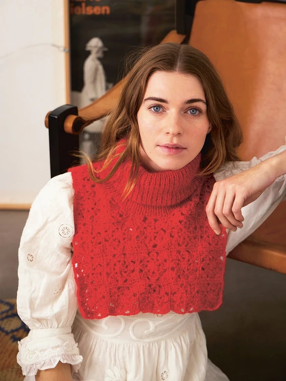 Sandnes opskrift: Enkeltopskrift / 2403 DIY / Nr. 01 FLEUR NECK