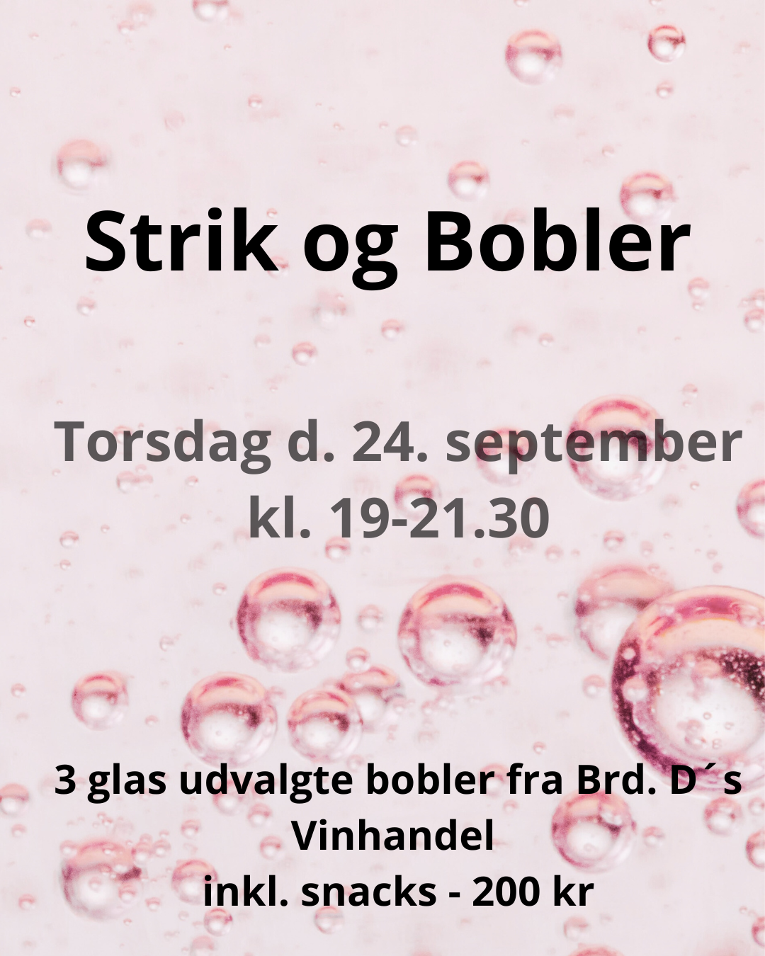 Strik & Bobler 24/9-2026