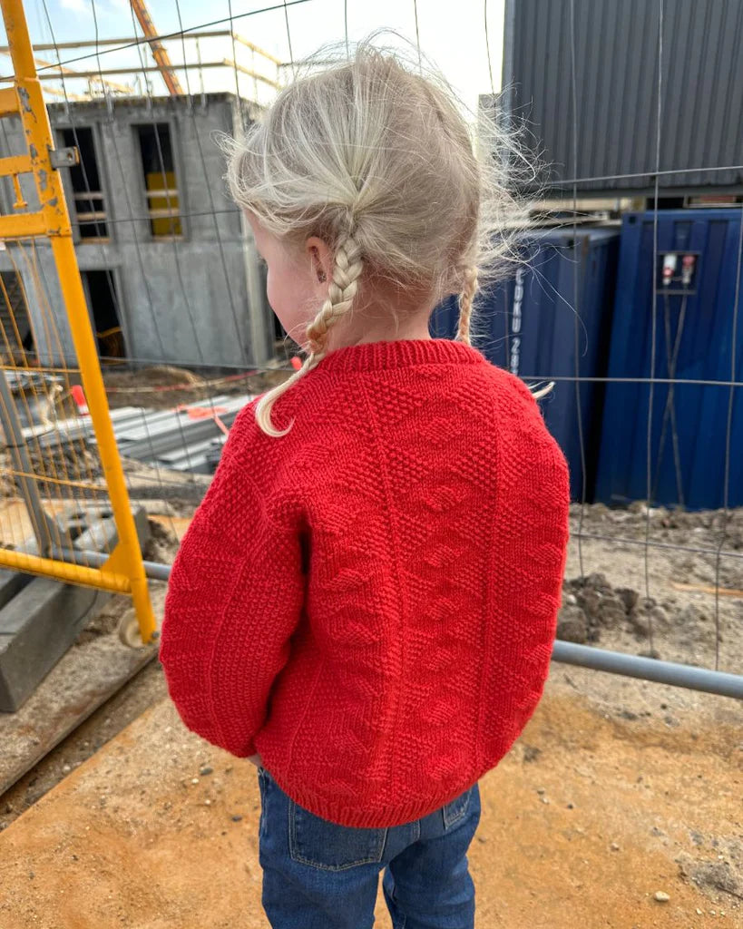 PetiteKnit opskrift - Esther Sweater Junior, papirudgave
