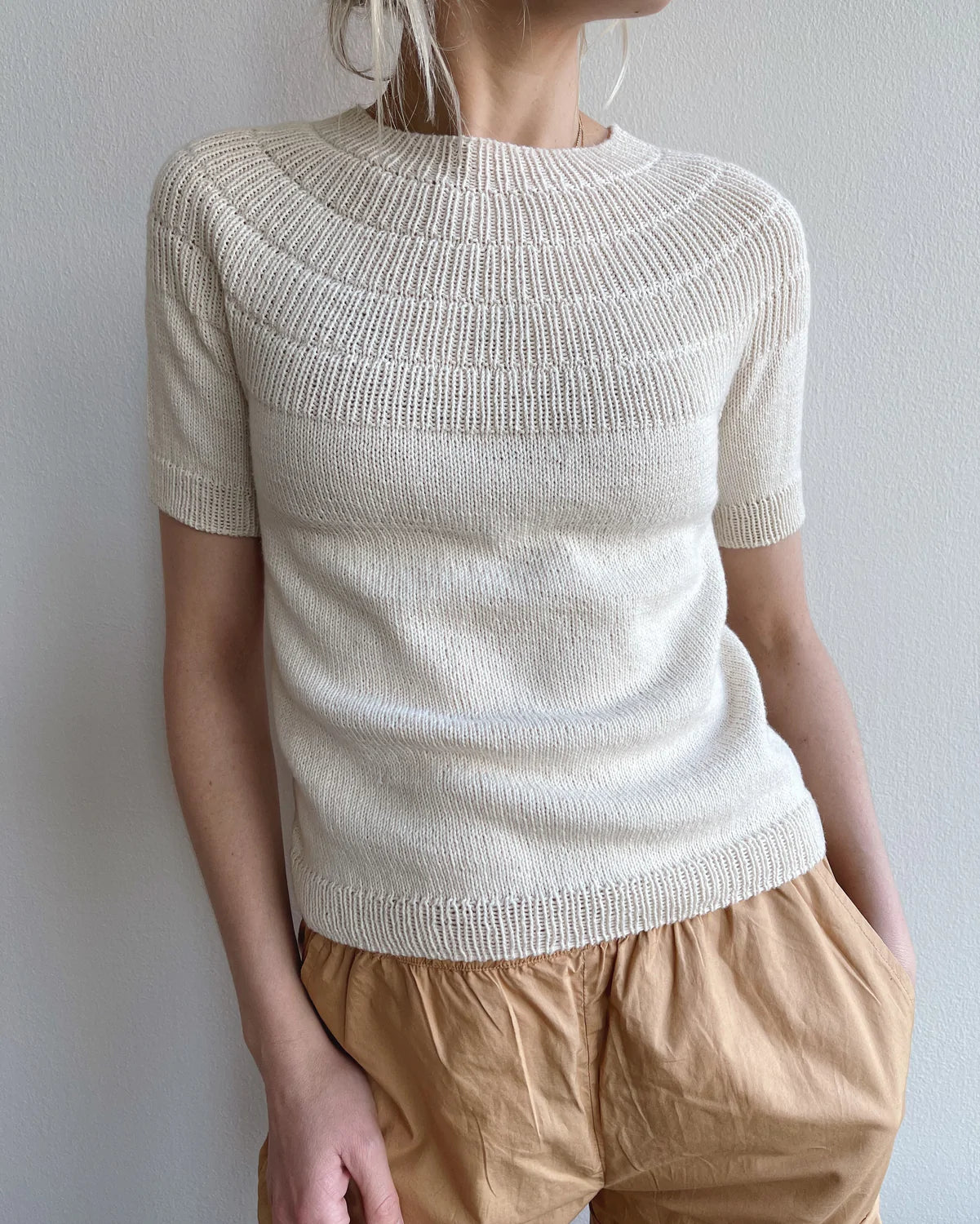 PetiteKnit opskrift - Anker tee, papirudgave