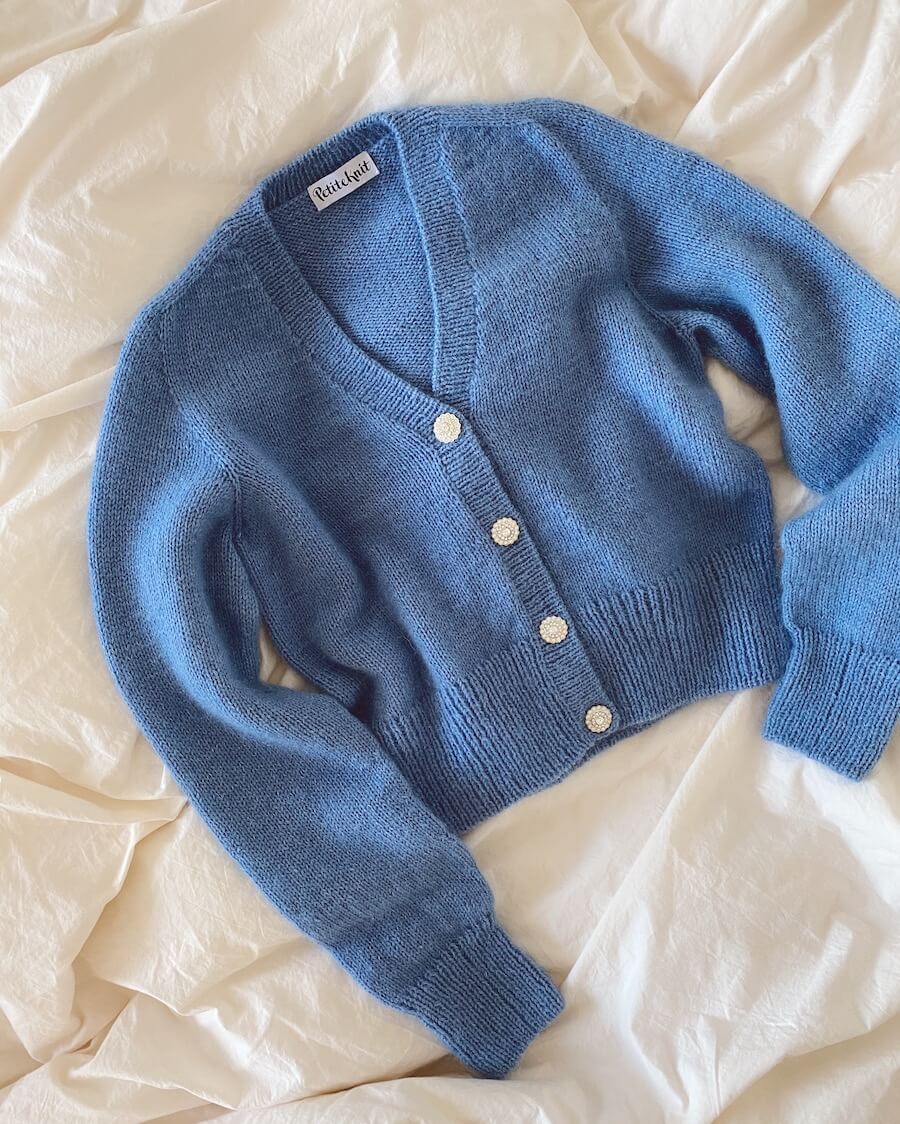 PetiteKnit opskrift - April Cardigan, papirudgave