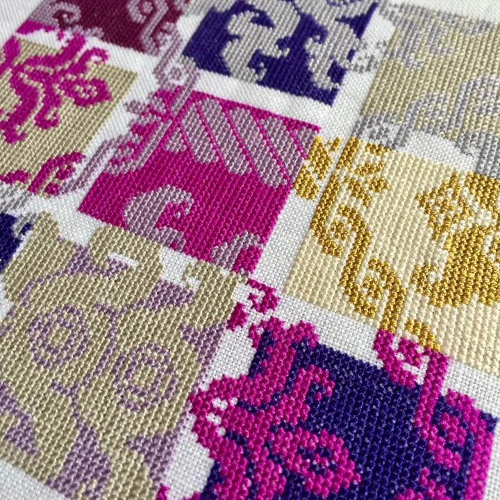 Historische Stickmuster