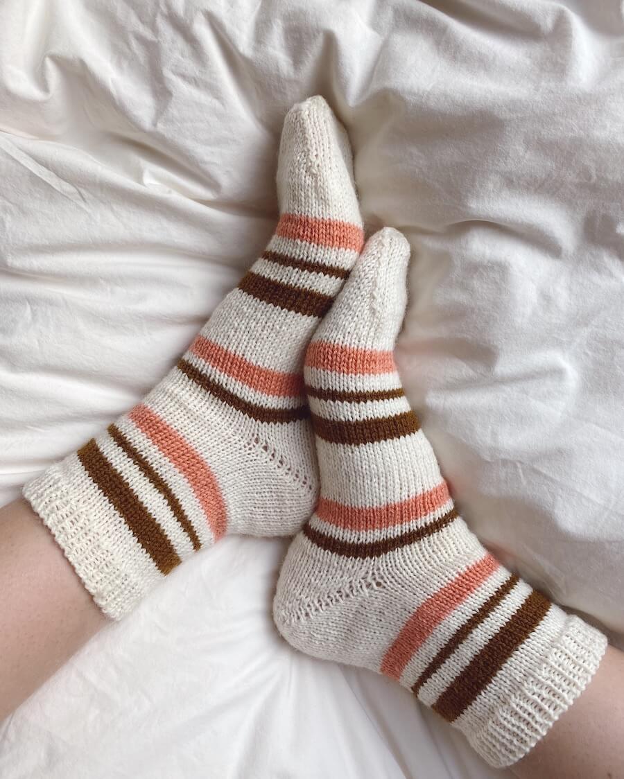 PetiteKnit opskrift - Everyday Socks, papirudgave