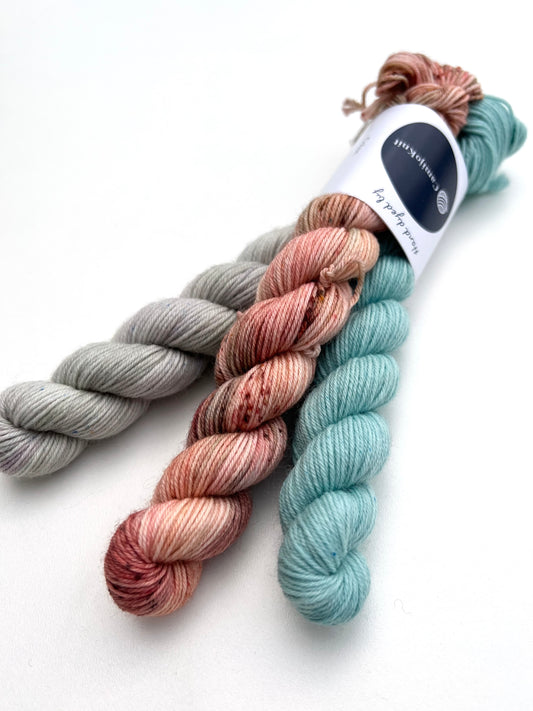 CamijoKnit 3 mini skein set.