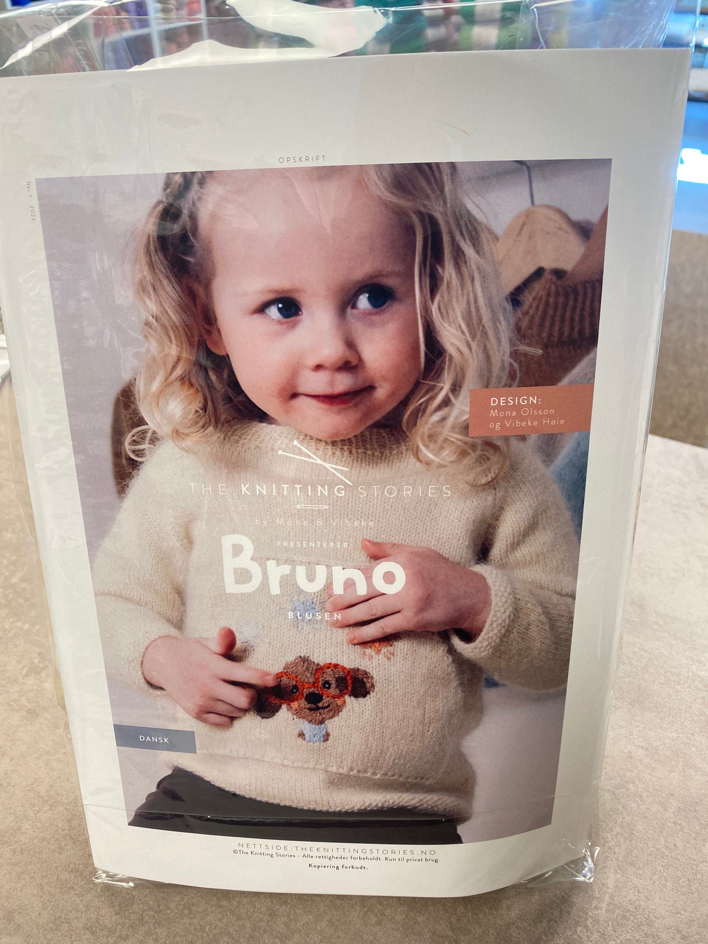 Kit: "Bruno trøje" - The Knitting Stories