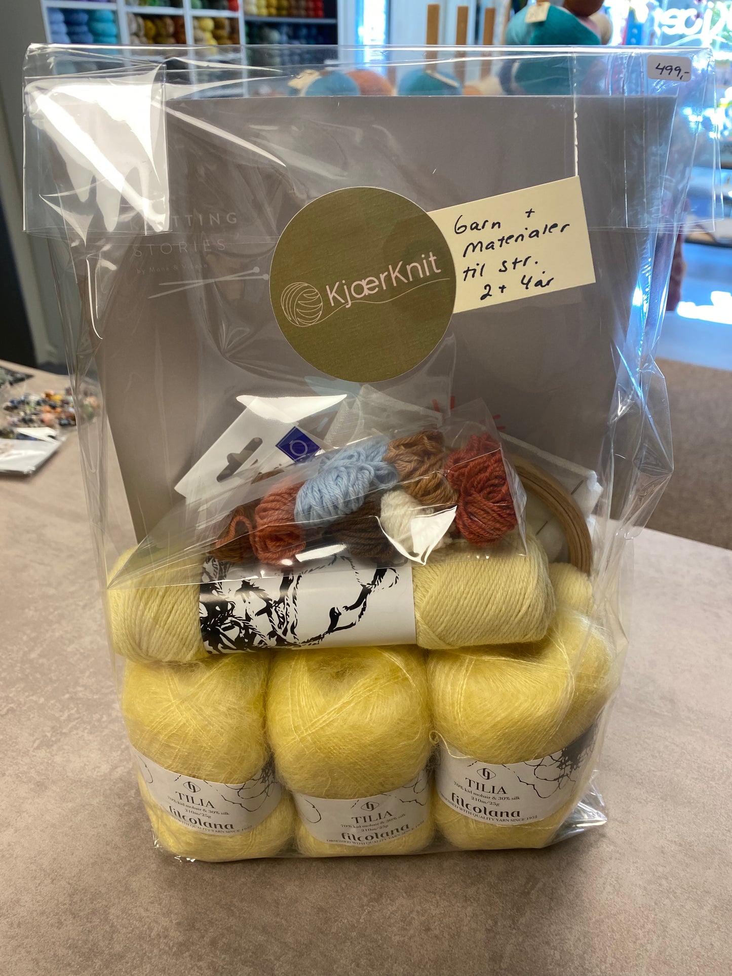 Kit: "Bruno trøje" - The Knitting Stories