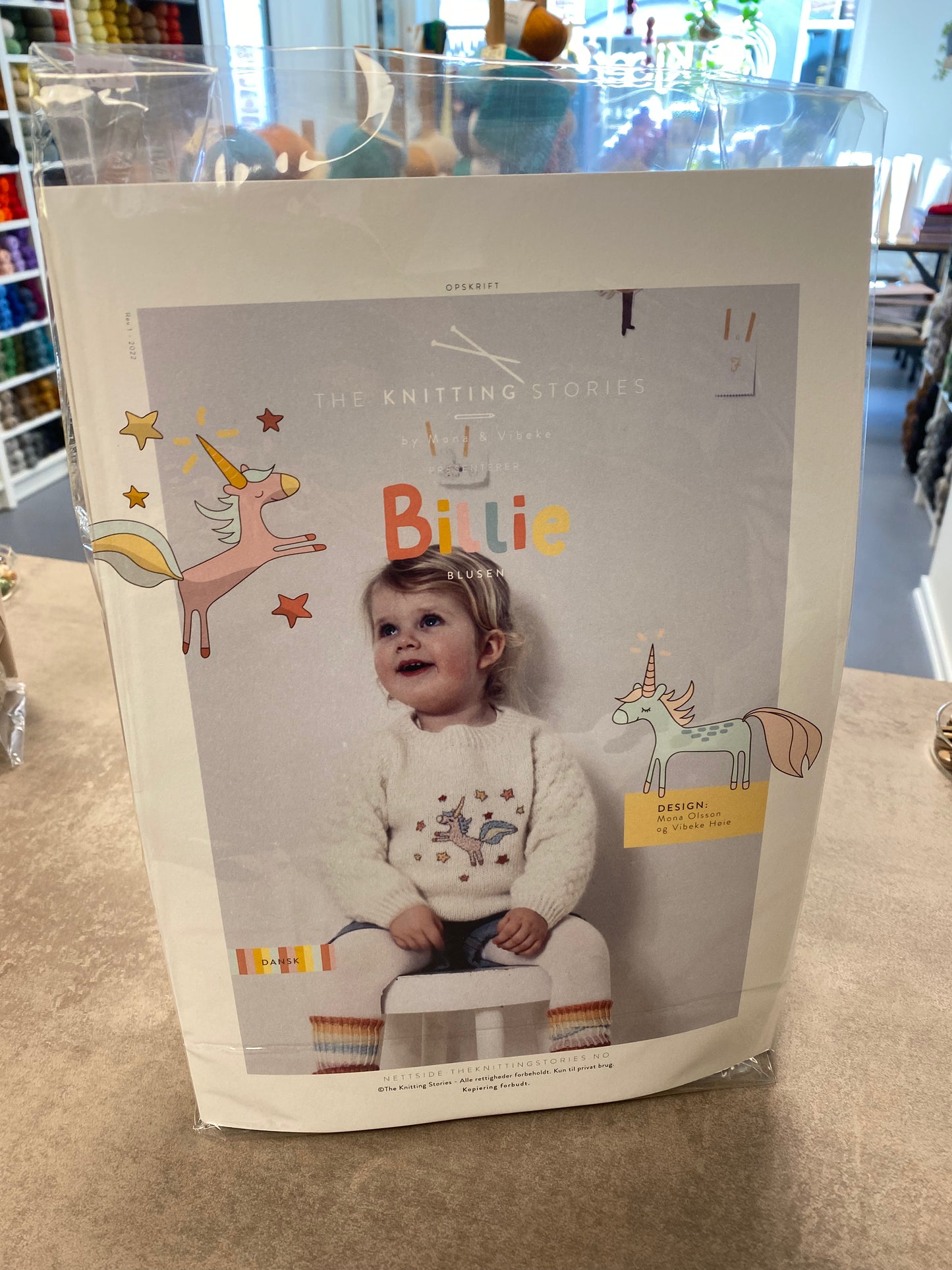 Kit: "Billie trøje" The Knitting Stories