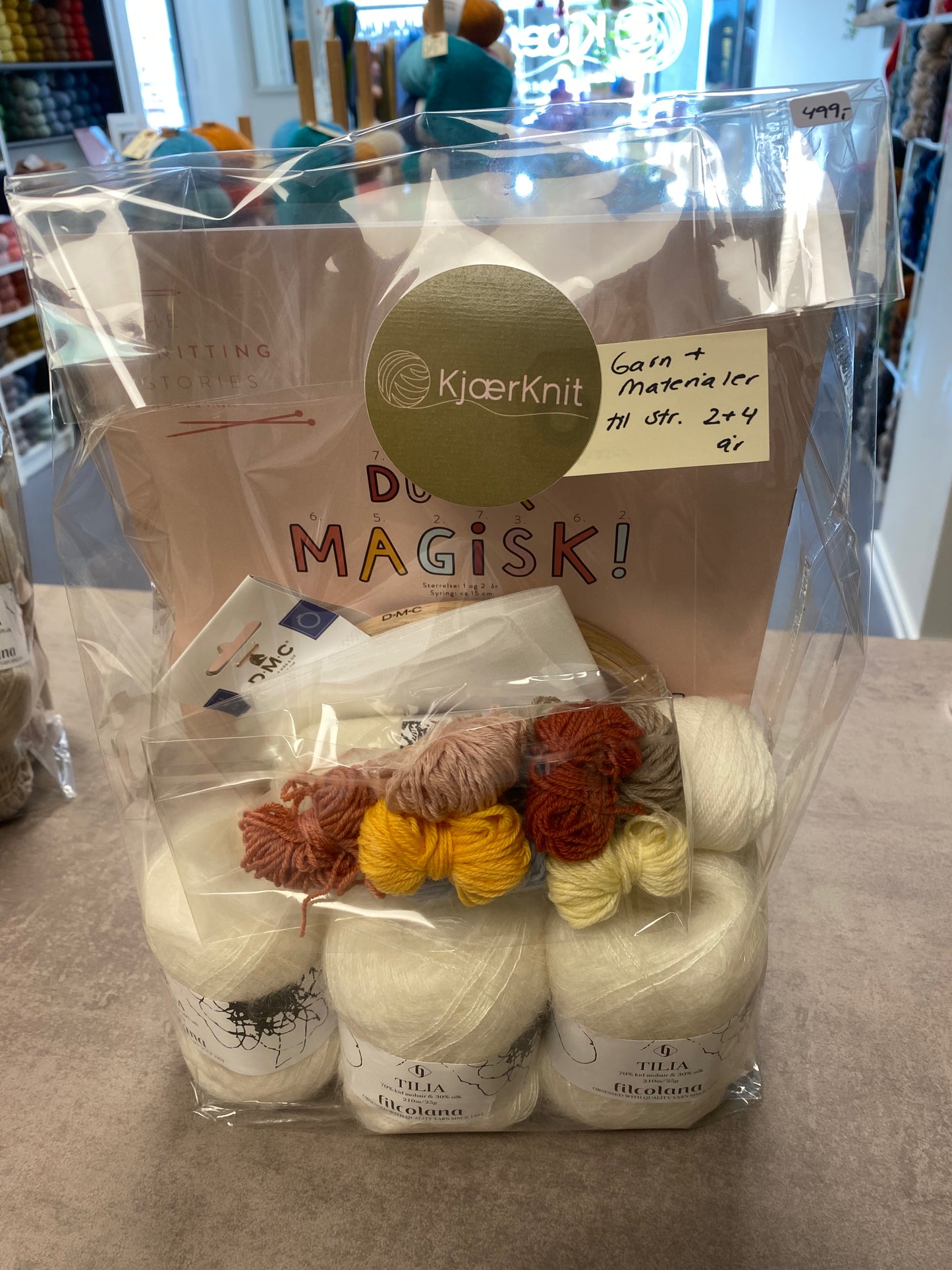 Kit: "Billie trøje" The Knitting Stories