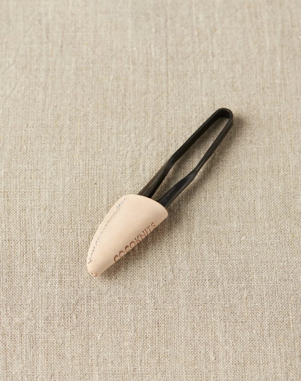 Cocoknits Yarn Snip with Leather Cover