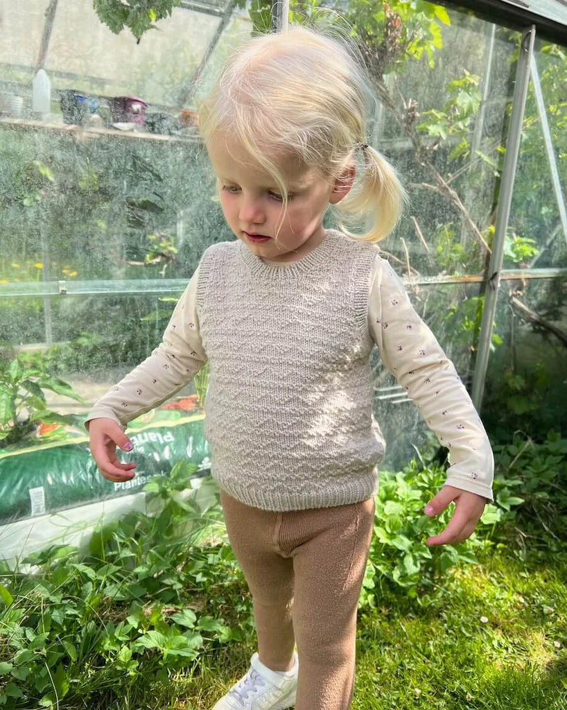 PetiteKnit opskrift - Sille Slipover Mini