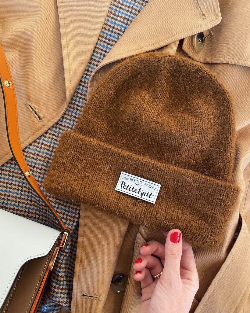 PetiteKnit opskrift - Oslohuen - Mohair Edition, papirudgave