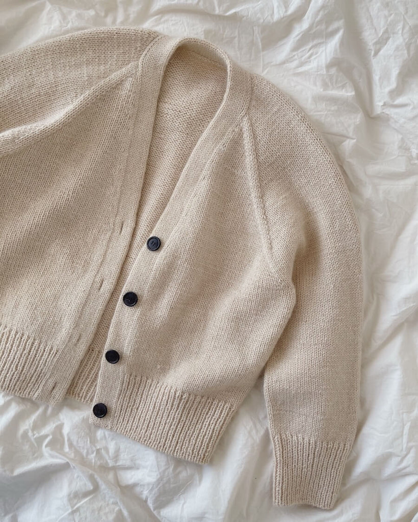 PetiteKnit opskrift - Champagne Cardigan, papirudgave