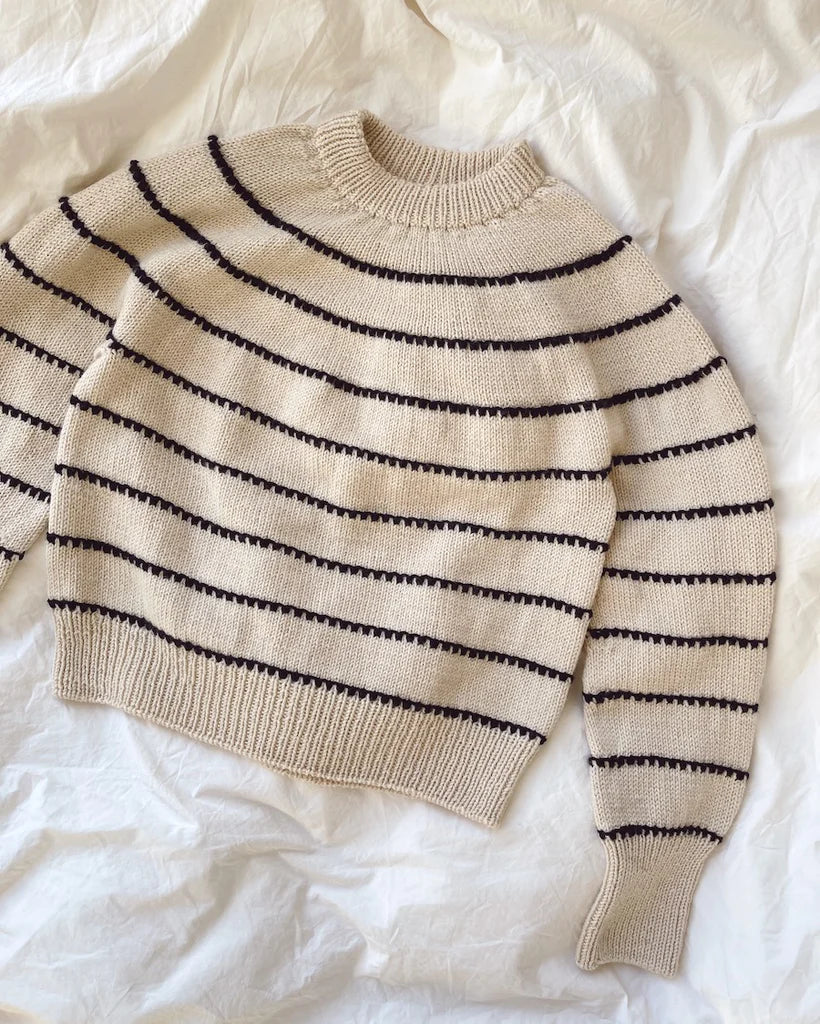 PetiteKnit opskrift - Festival Sweater My Size, papirudgave