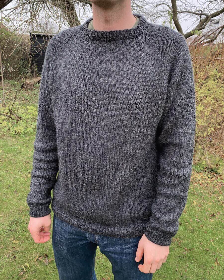 PetiteKnit opskrift - Hanstholm Sweater, papirudgave