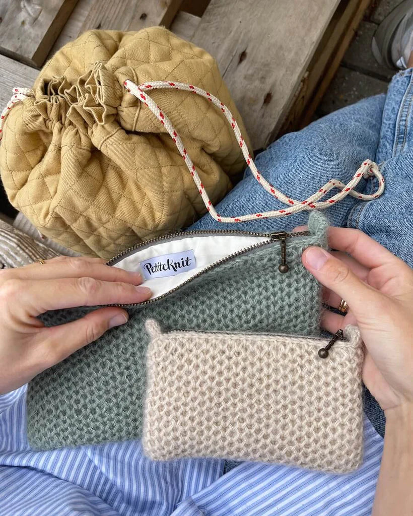 PetiteKnit opskrift - Honey Purse, papirudgave