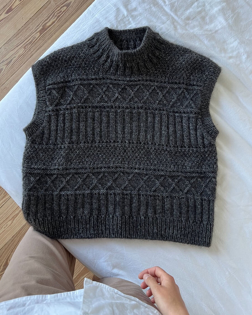 PetiteKnit opskrift - Ingrid Slipover, papirudgave