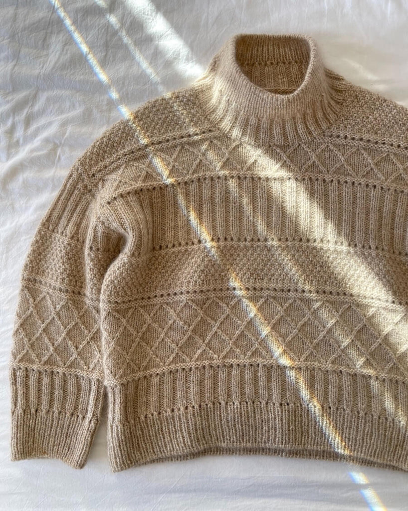 PetiteKnit opskrift - Ingrid Sweater, papirudgave