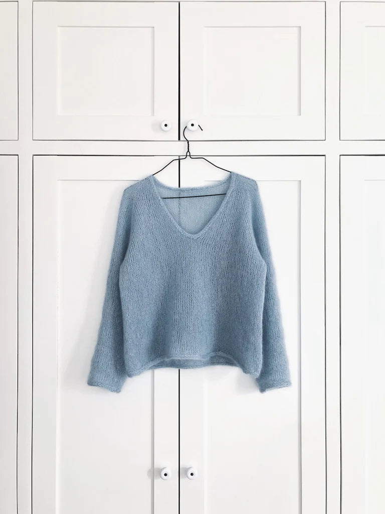PetiteKnit opskrift - Kumulus bluse, papirudgave