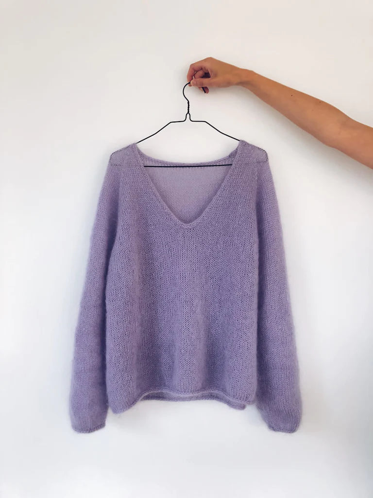 PetiteKnit opskrift - Kumulus bluse, papirudgave