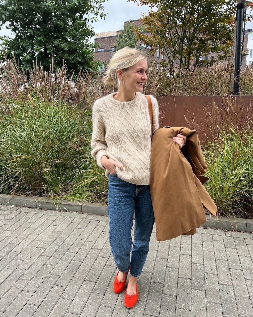 PetiteKnit opskrift - Moby sweater, papirudgave