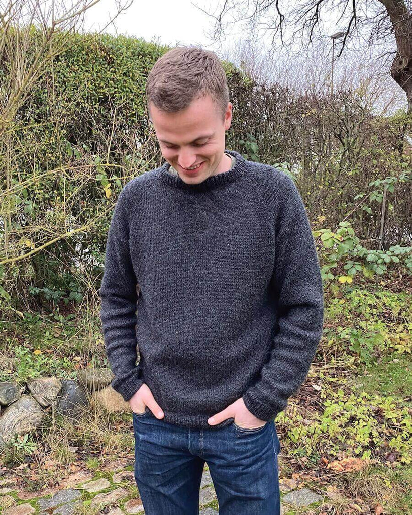 PetiteKnit opskrift - Hanstholm Sweater, papirudgave