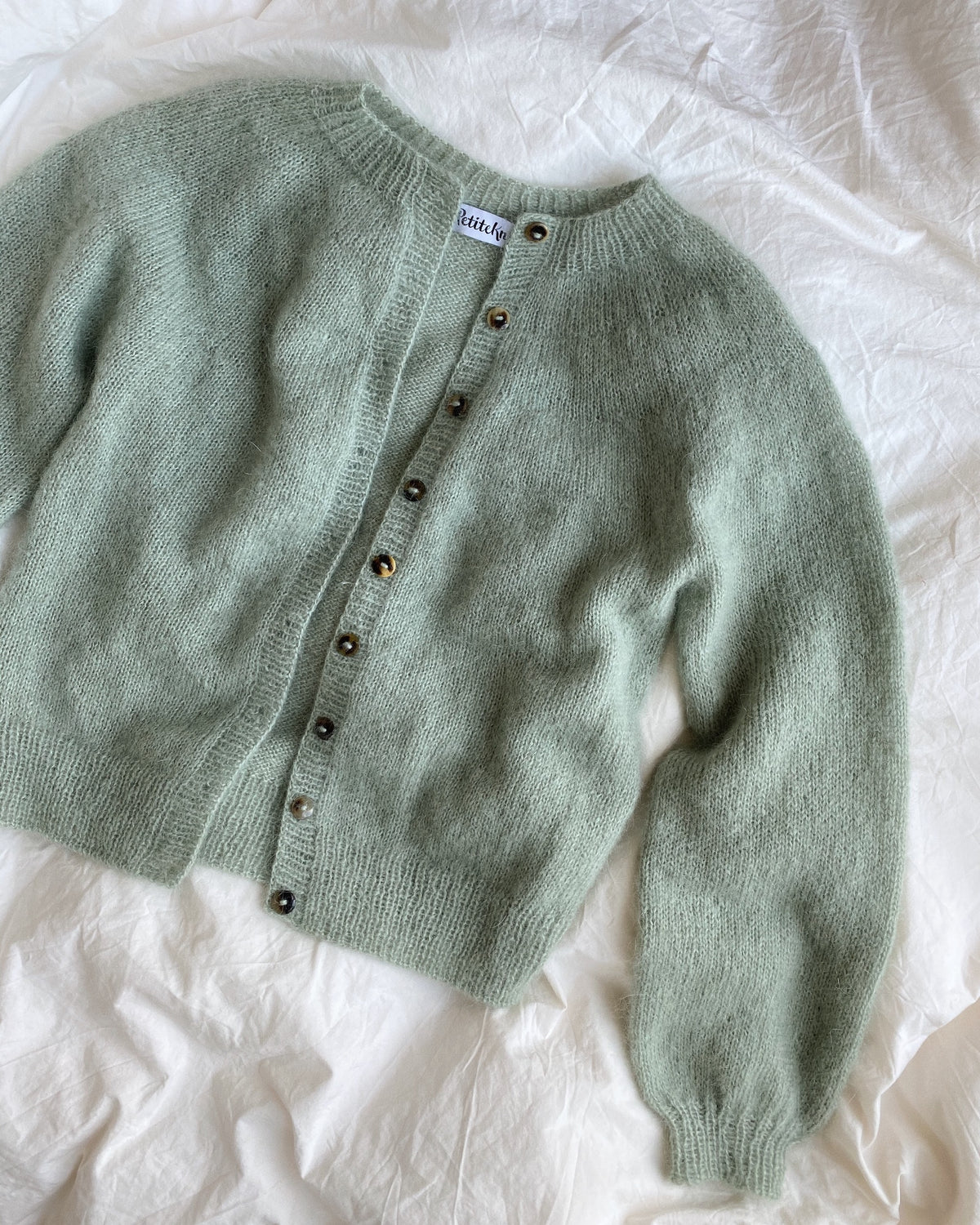 PetiteKnit - Novice Cardigan, Mohair Edition, papirudgave