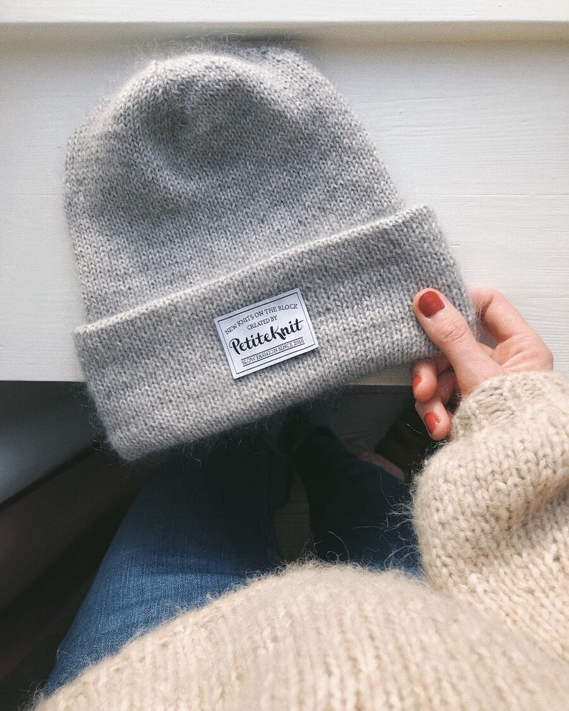PetiteKnit opskrift - Oslohuen - Mohair Edition, papirudgave
