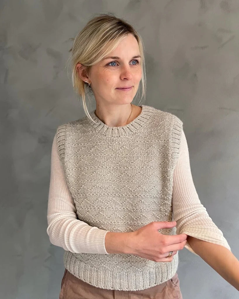 PetiteKnit opskrift - Sille Slipover, papirudgave