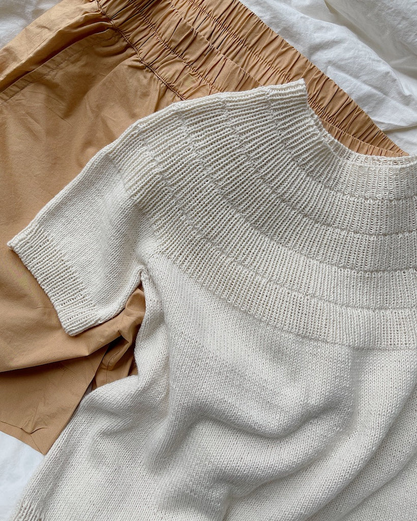 PetiteKnit opskrift - Anker tee, papirudgave