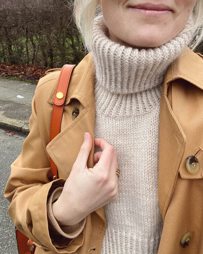 PetiteKnit opskrift - Terazzo Neck, papirudgave