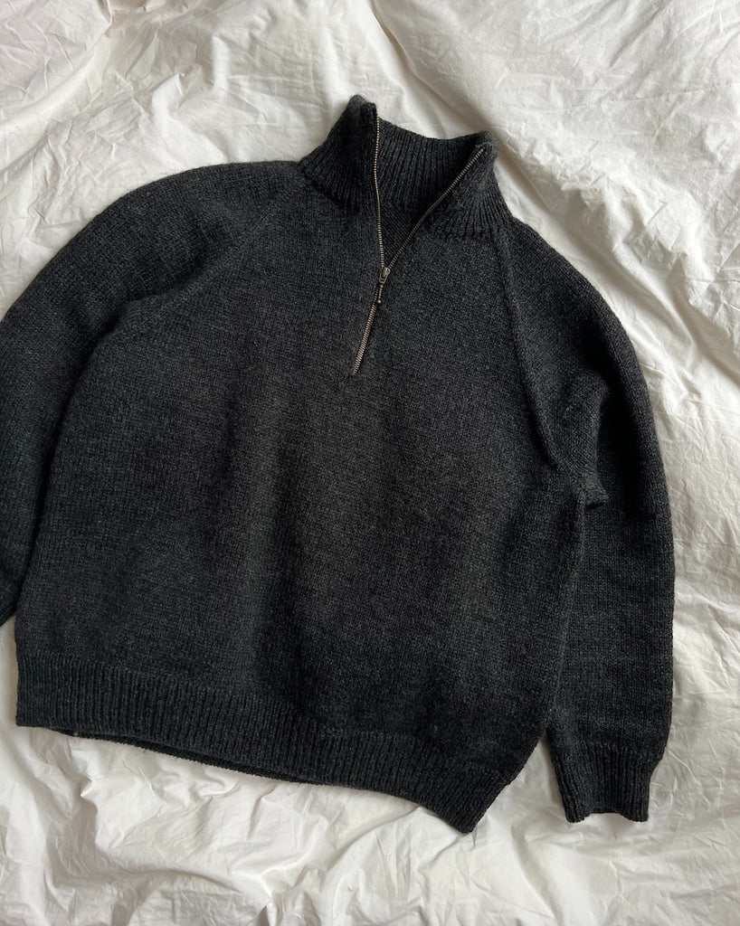 PetiteKnit opskrift - Zipper Sweater Light,