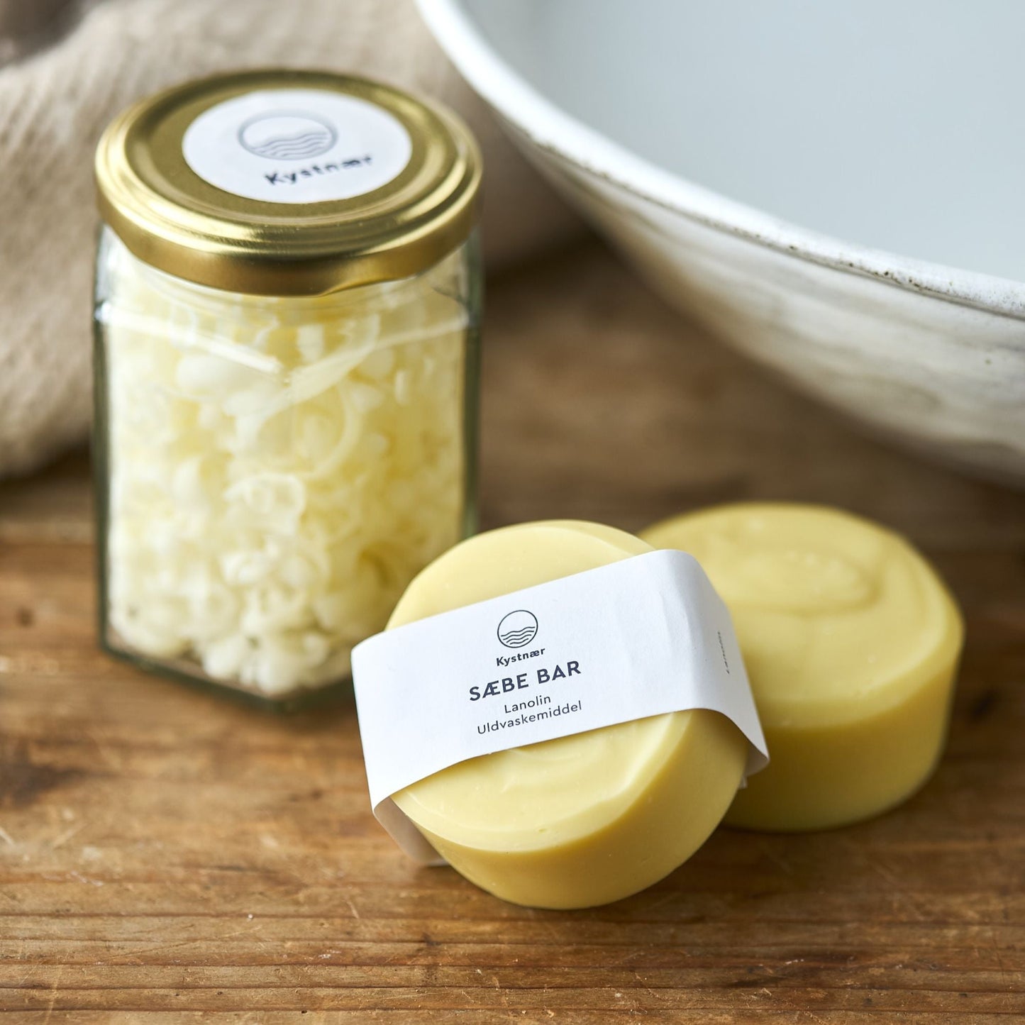 Kystnær lanolin sæbespåner