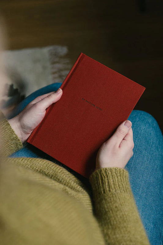 Laine Publishing - My Knitting Notes, terracotta