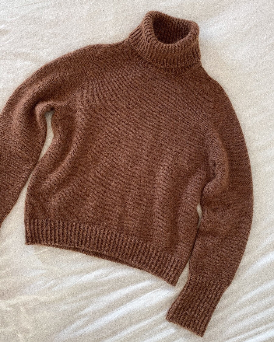 PetiteKnit opskrift — Terazzo sweater, papirversion