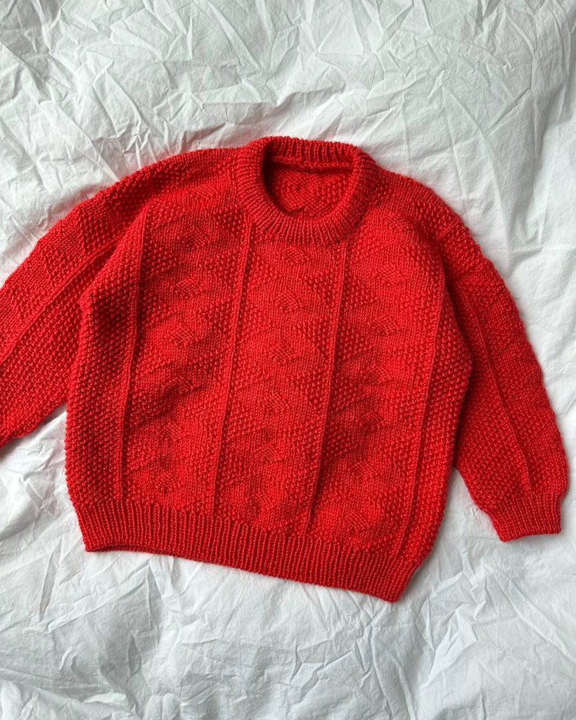 PetiteKnit opskrift - Esther Sweater Junior, papirudgave