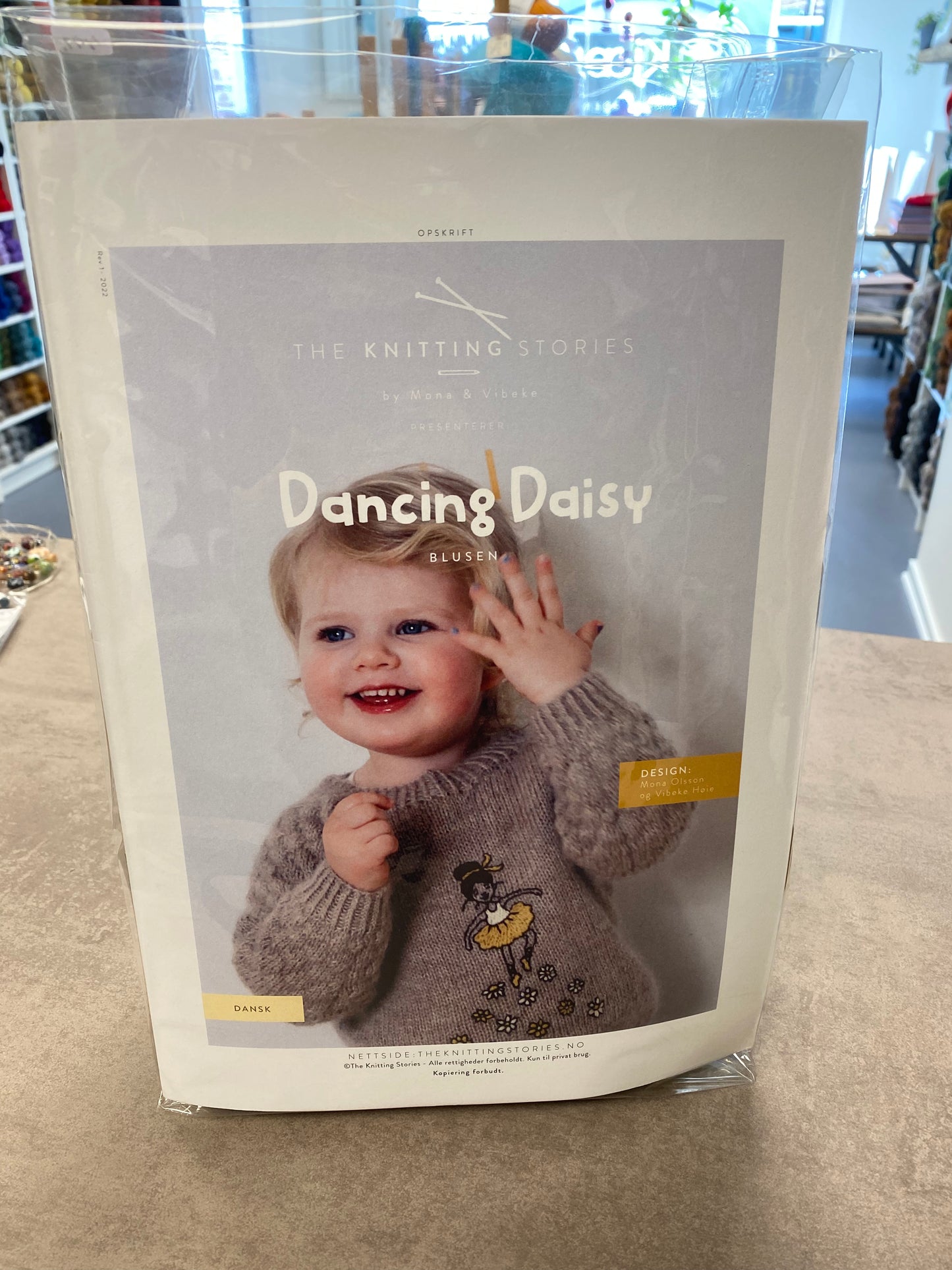 Kit: Dancing Daisy trøje - The Knitting Stories