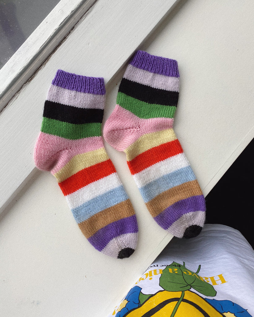 PetiteKnit opskrift - Everyday Socks, papirudgave